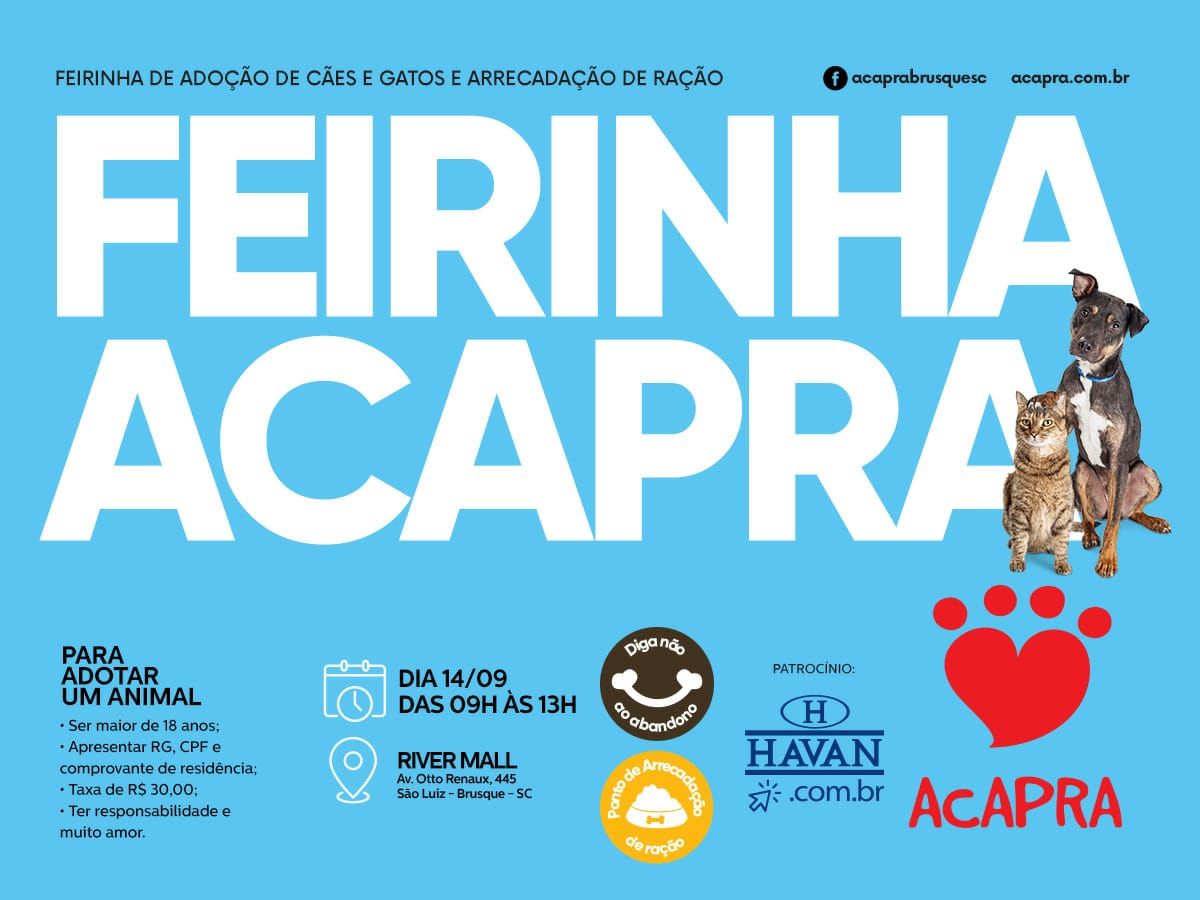 Feirinha de Adoção ACAPRA